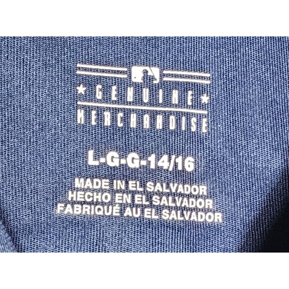 Genuine Merchandise Red Sox Benintendi #16 Crew Neck T-Shirt - Large 14/16 Blue - Picture 7 of 11